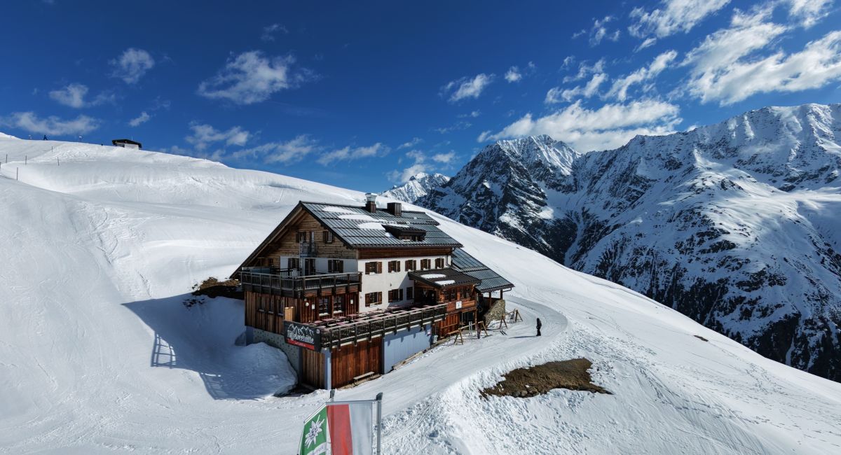 alpenvereinshütte riffelseehütte pitztal tirol